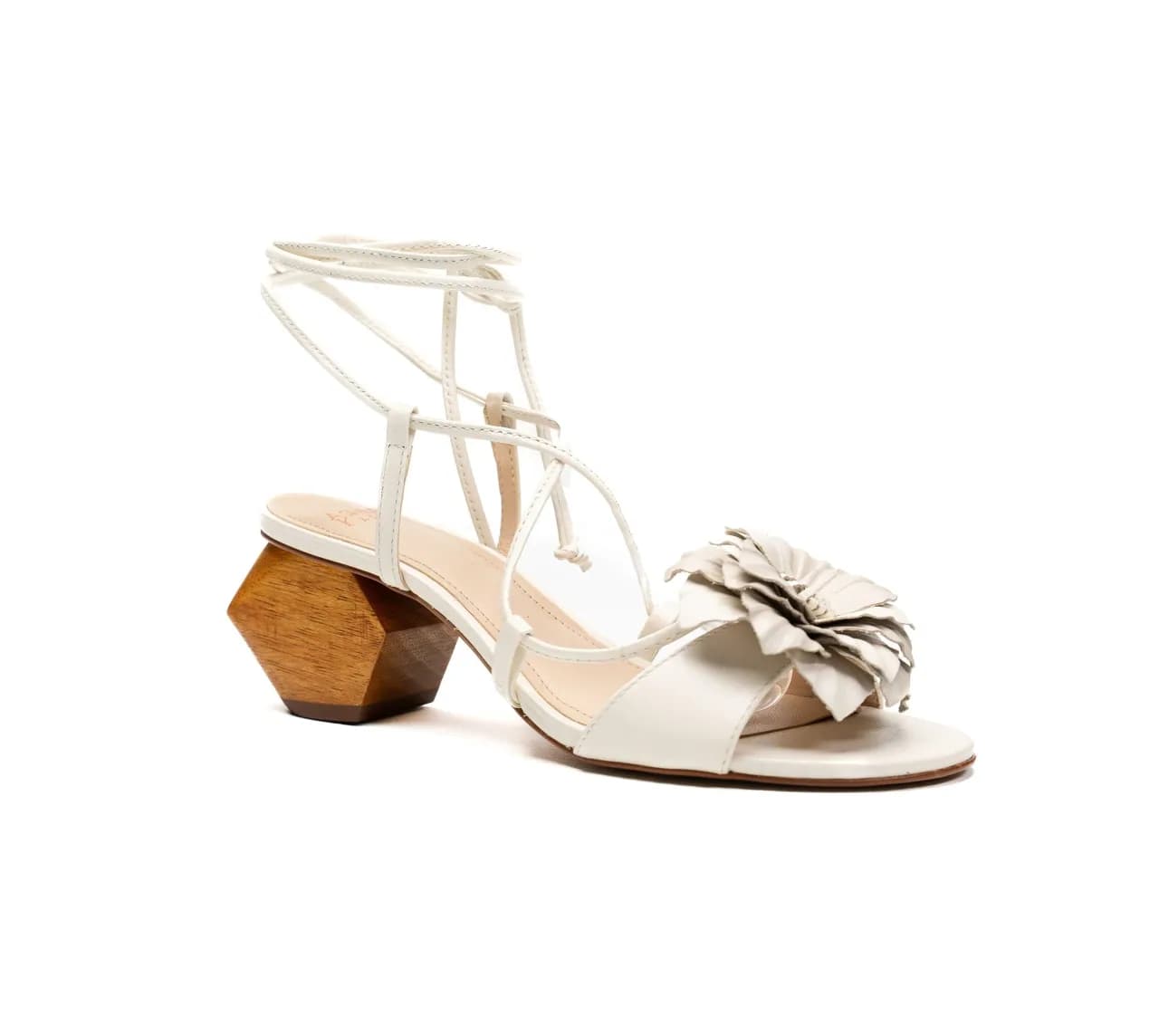 Orchid in Beige Leather, product view