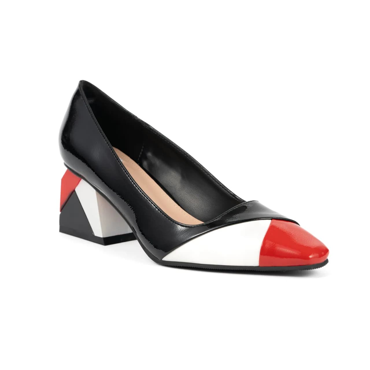 Sandy in Black-Red Multi, product view