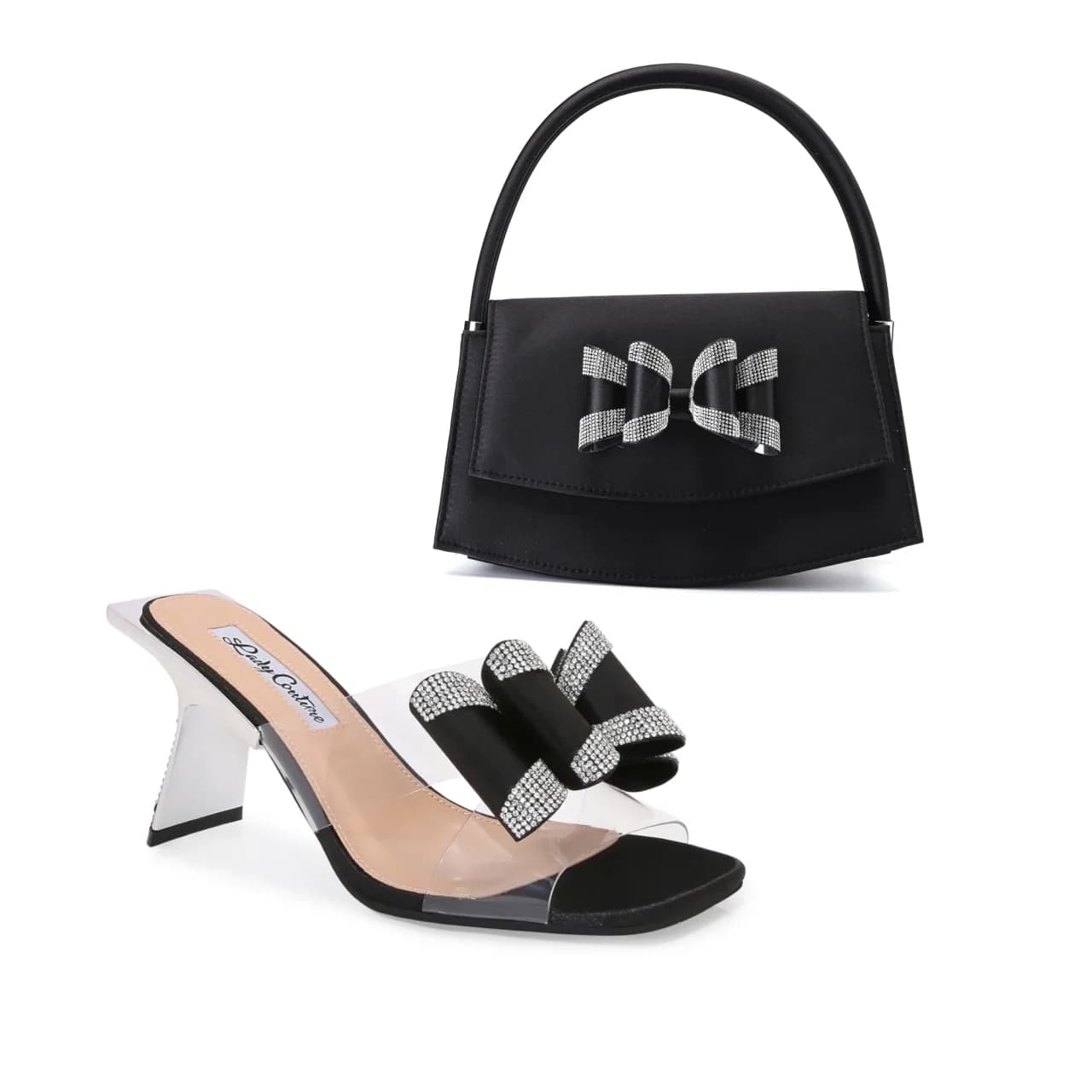 Fantasy Matching Set in Black, product view