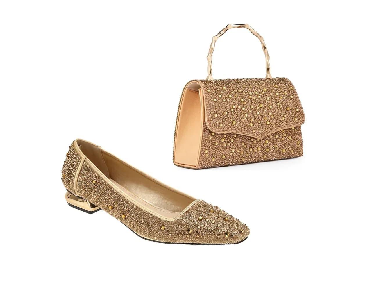 Fever Matching Set in Gold, product view