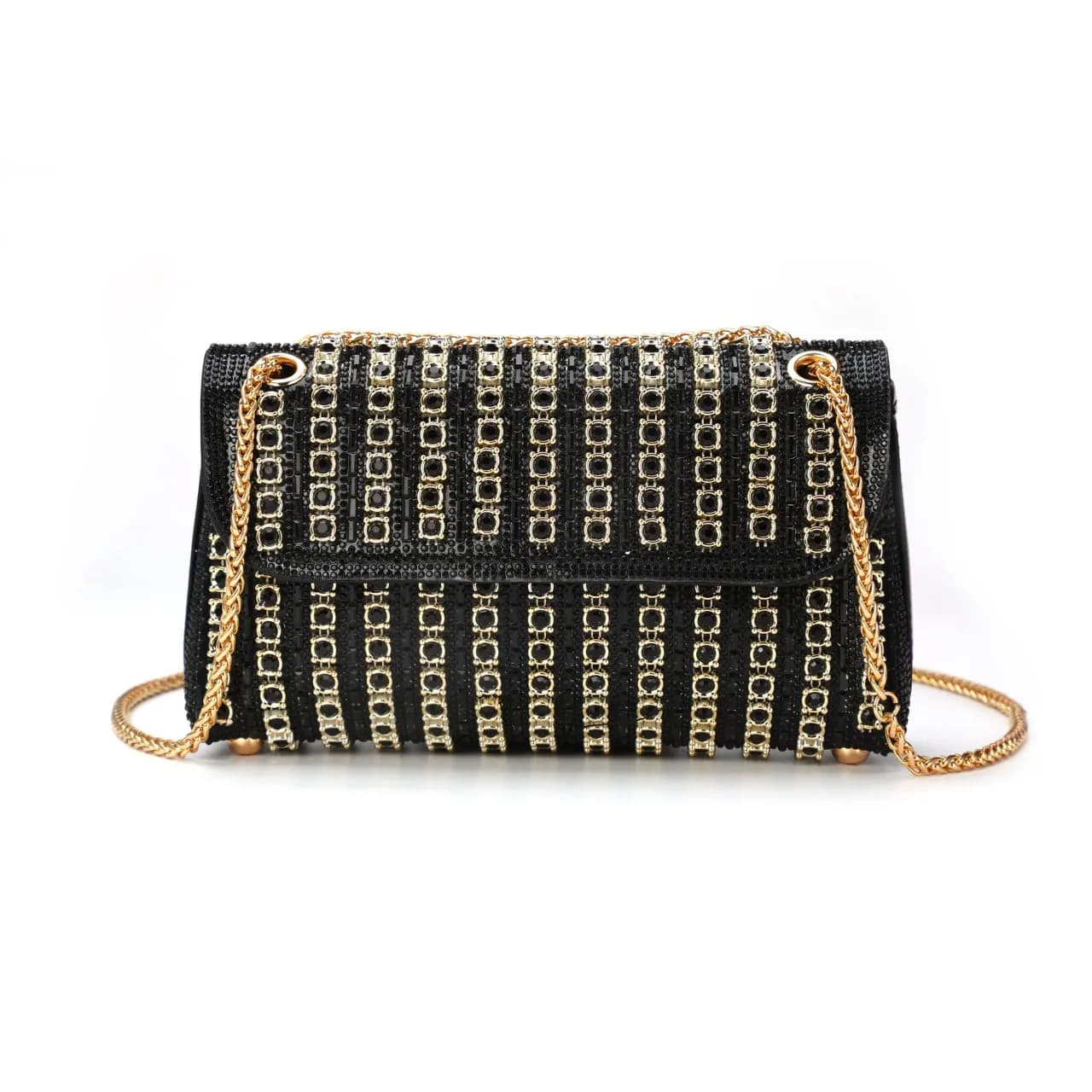 Idol Bag in Black/Gold, product view