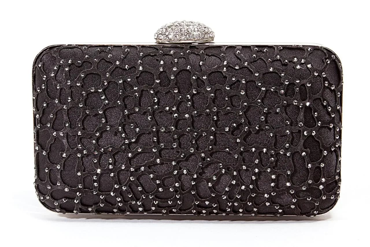 Jewel Bag in Black, product view